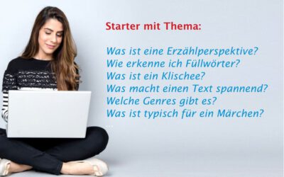 Neu: Schreib-Abo mit Thema für Starter